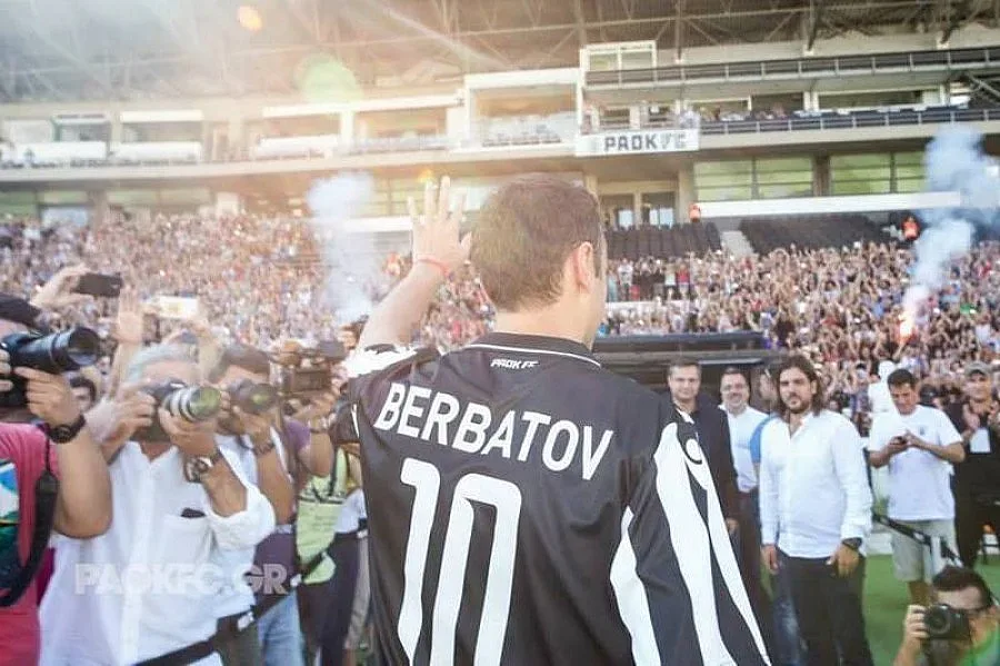 Босът на ПАОК порица Бербатов