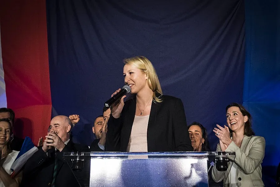 Крайнодясната партия спечели изборите във Франция