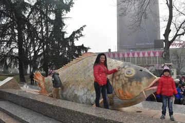 Селфи с 6-метров шаран на Никулден