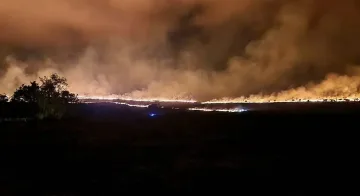 Бедствено положение заради голям пожар у нас