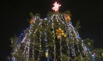 60 хил. лампички грейват в Разград за Коледа