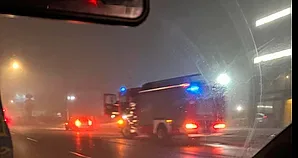 Навръх празника. Полиция хвърчи на столичен булевард