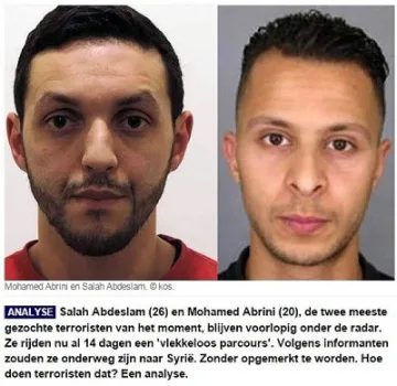 Терористът Салах Абдесалам е тръгнал към Сирия