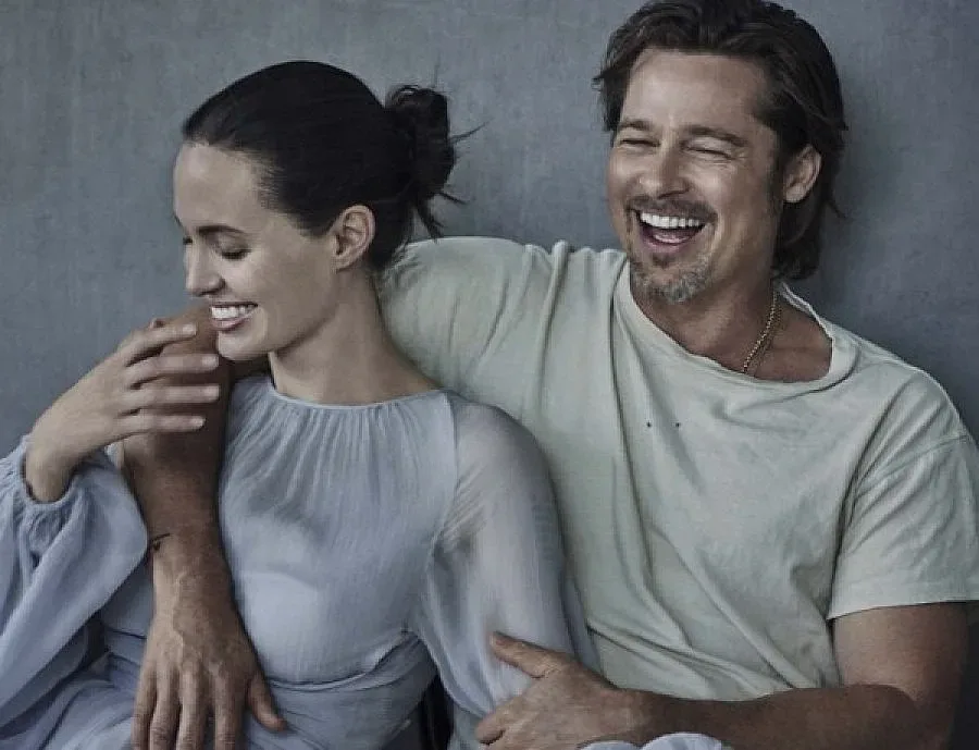 Брад е изглежда млад заради любовта