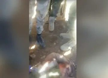 Бунтовници: Това е убитият пилот (ВИДЕО)