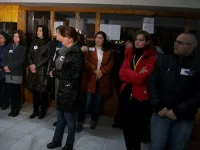 С грейки на протест в музея