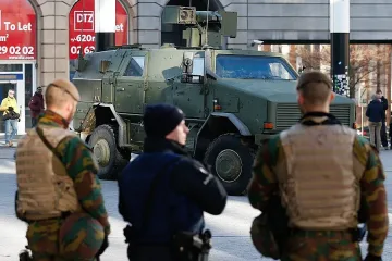 Задържаха петима души при акциите в Брюксел