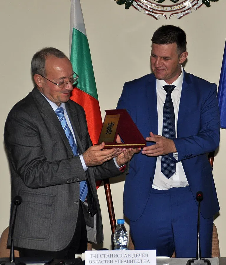 БТП получи почетния знак на област Хасково