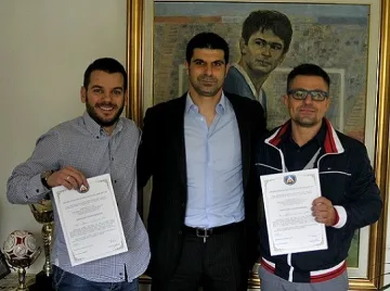 Иван и Андрей правят "Левски ТВ" 