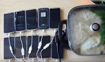 Смартфон сготви манджа (ВИДЕО)