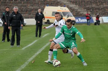 "Лудогорец" взе трудна победа от "Славия"