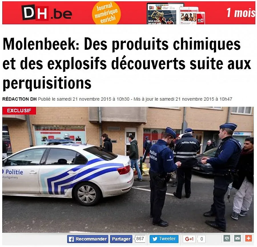 Арсенал от химическо оръжие в Белгия