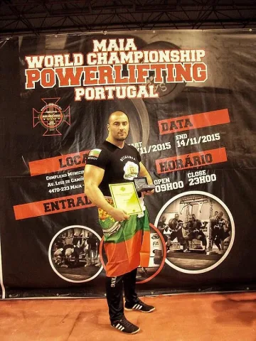 Ицо Мусков грабна сребро на Световното първенство по силов трибой в Португалия