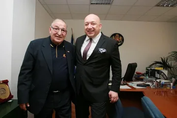 Кралев прие Димитър Пенев, среща с клуба на ветераните до дни