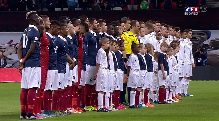 Англия победи Франция в приятелски мач срещу терора