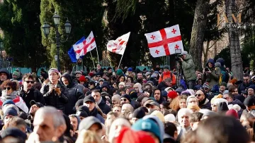 Напрежение в Грузия. Невиждана смяна на властта
