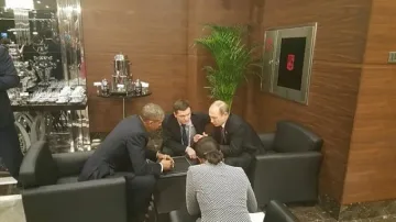 Путин и Обама разговаряха на срещата на Г-20