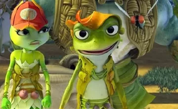 "Кралството на жабоците" - приказка в зелено