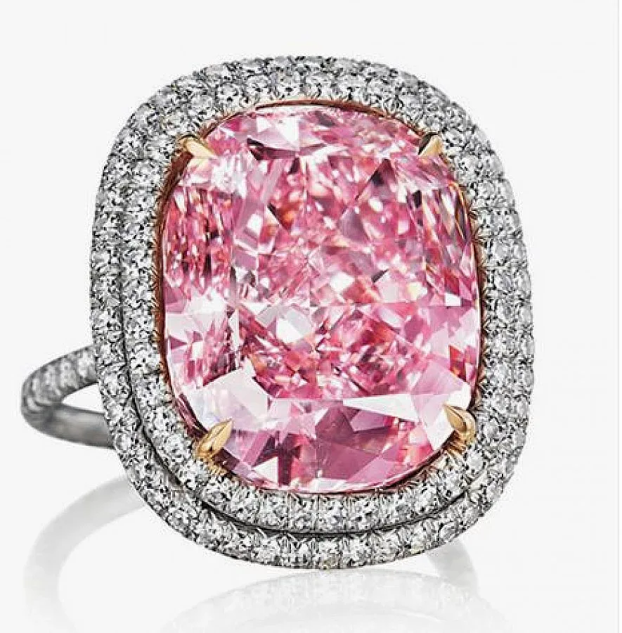 $28,5 млн. за пръстен с розов диамант