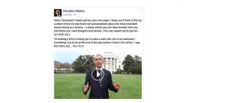 Обама става по-социален с лична Facebook страница