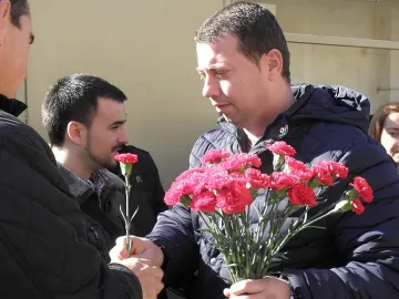 Лидери на протестиращите на разговор с депутатите