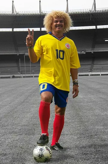 Карлос Валдерама идва на юбилея на Камата