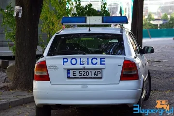 Благоевградските полицаи с половин час протест