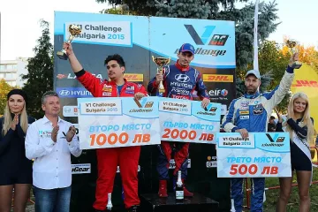 Пилотът Григор Григоров пръв в Благоевград