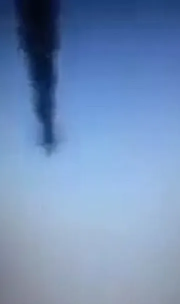 Шокиращо видео на ИД паказа свалянето на руския самолет