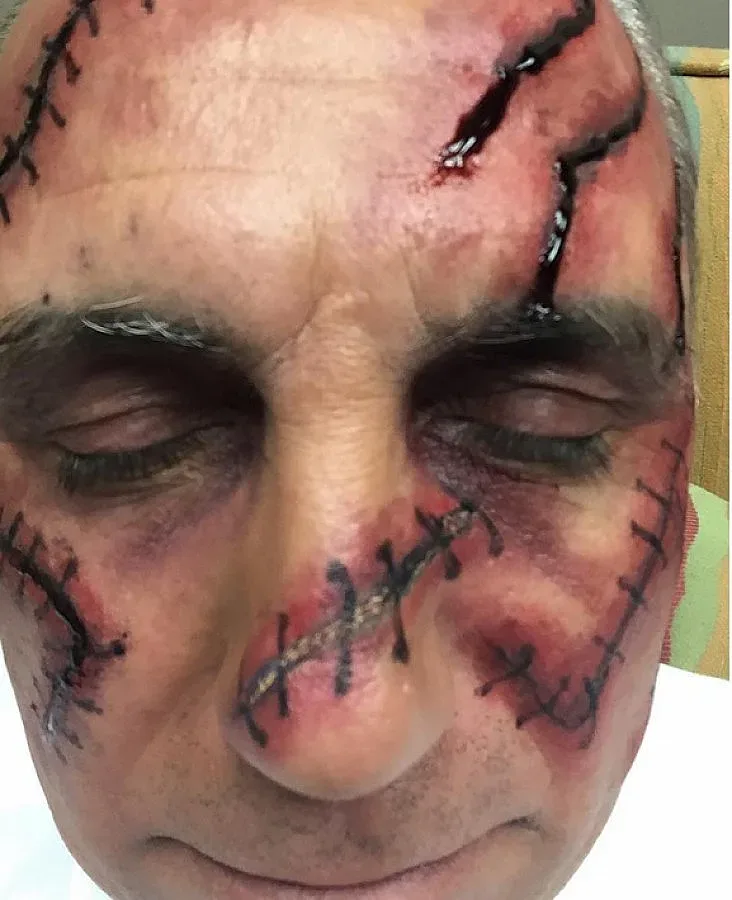 Камата с шевове за Хелоуин