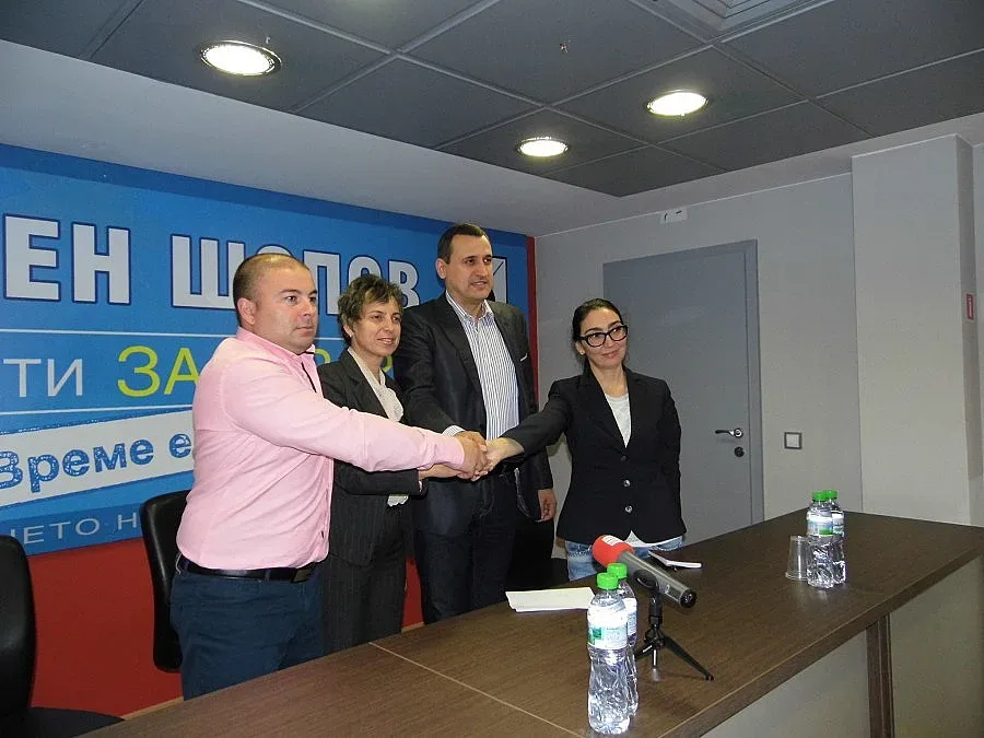 Шопов получи подкрепа от РБ, АБВ и „Движение 21” 