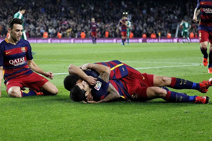 Суарес се развихри година след дебюта си за "Барса"