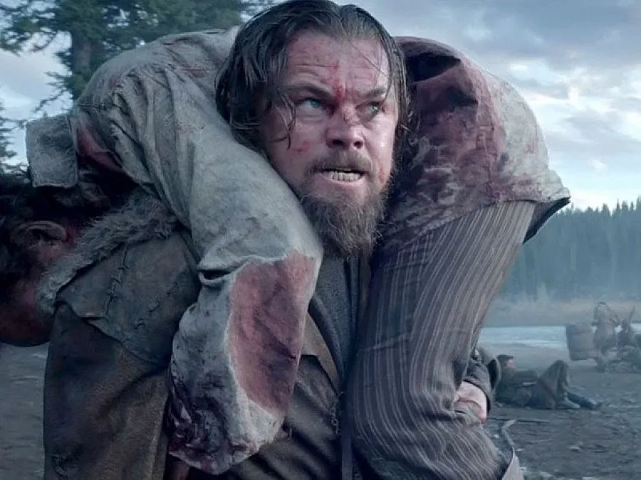 Ди Каприо яде суров дроб от бизон