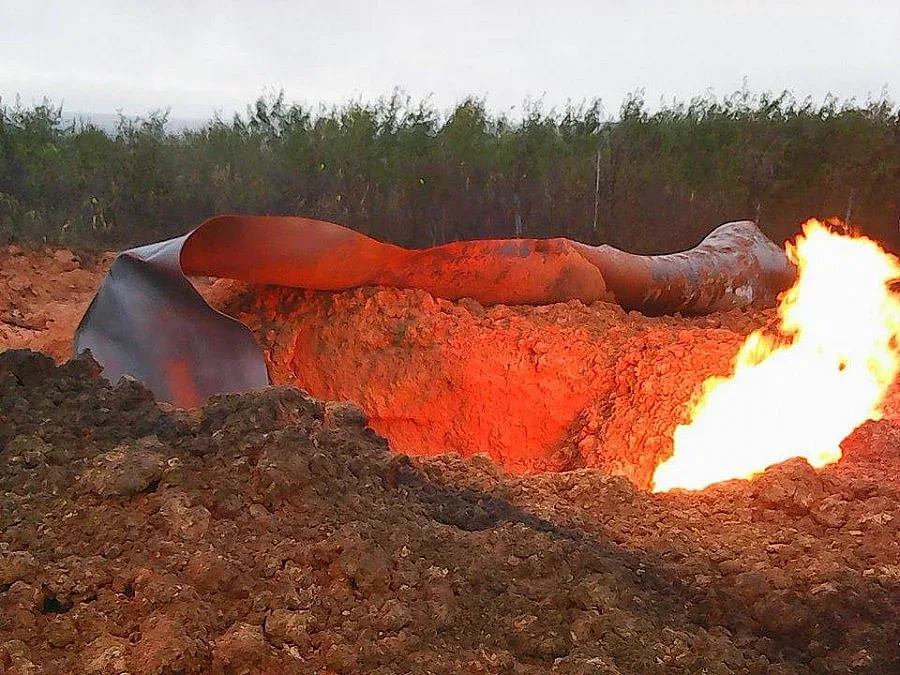 Оправят повредата на газопровода край Павликени до 48 часа