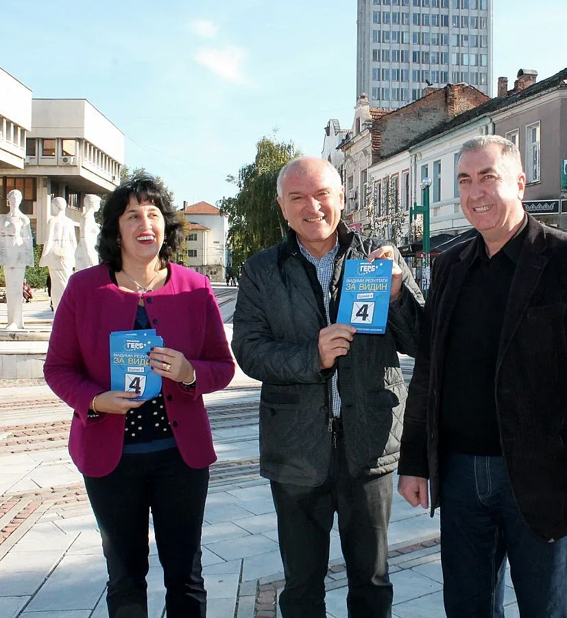 Главчев подкрепи кандидатурата на Ценков за кмет на община Видин