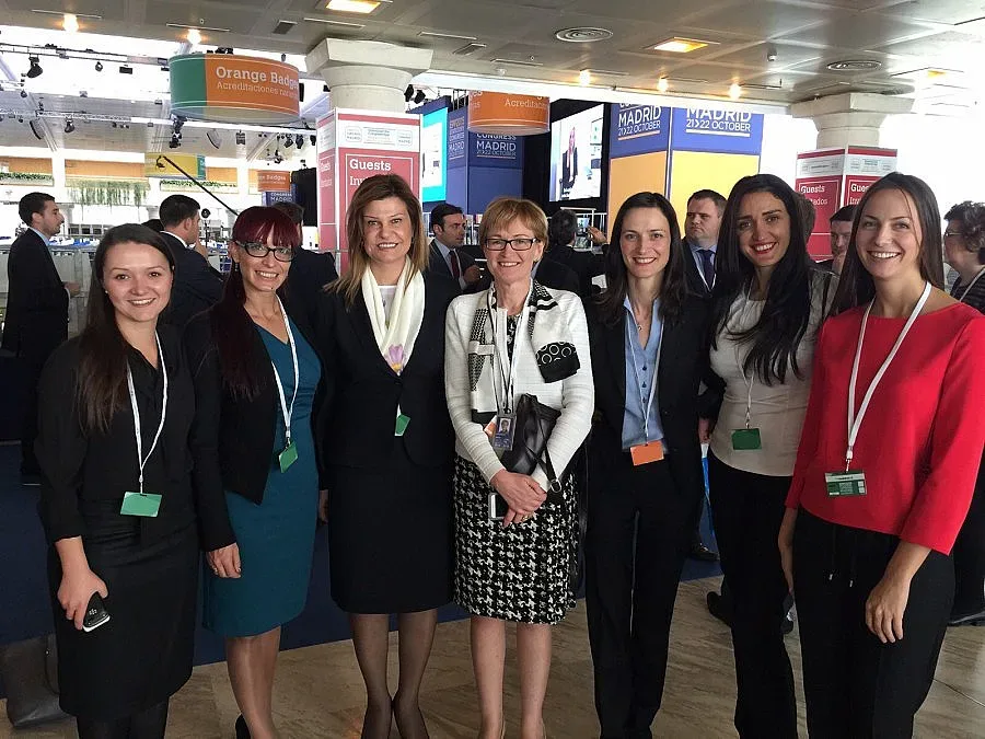 Макгинес се срещна с представителите на Жени ГЕРБ на конгреса в Мадрид