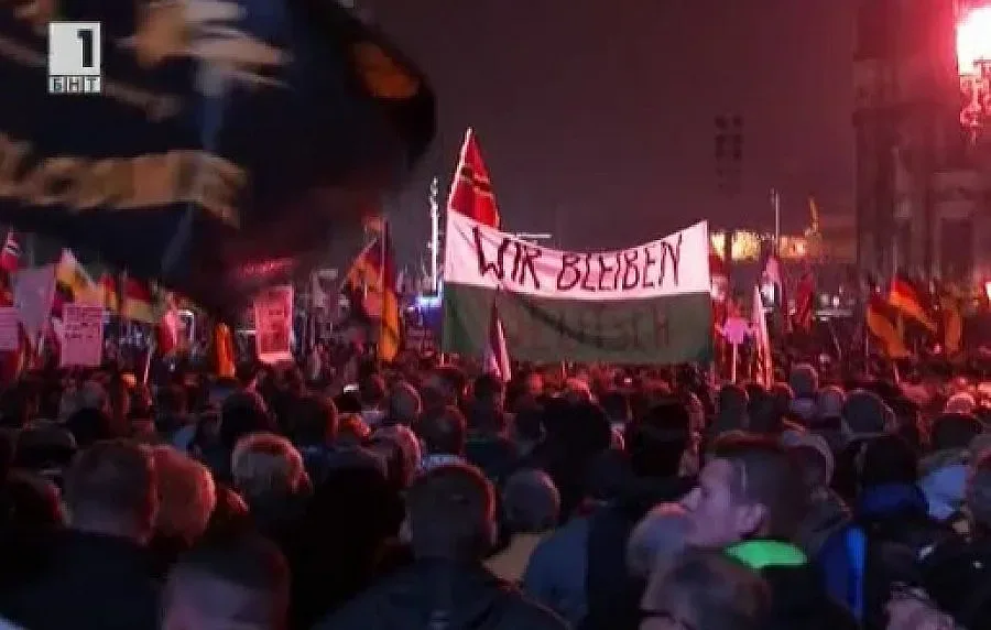 Сблъсъци по време на годишнината от създаването на ПЕГИДА