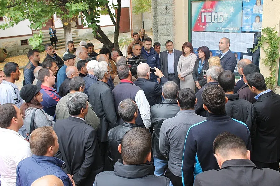 Цветанов: Венета Добрева и ГЕРБ са лицето на промяната в Крумовград