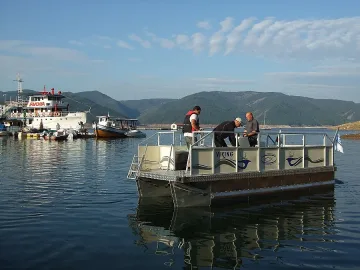 Катамаран „Викинг”  бе пуснат в яз. Кърджали  с научно-изследователска цел 