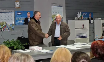 Председателят на Старейшини ГЕРБ Николай Андреев подкрепи Огнян Ценков