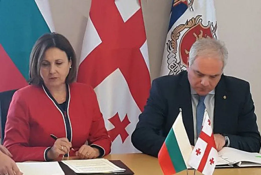 България и Грузия подписаха договор за сътрудничество