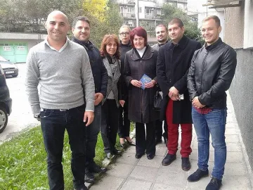 Петя Проданова се срещна с граждани от Цветния квартал във Варна