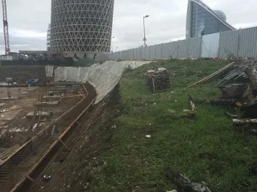 Частен строеж предизвика свлачище на "Цариградско шосе"