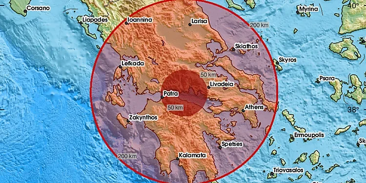 Силно земетресение разлюля Гърция. Близо е до нас