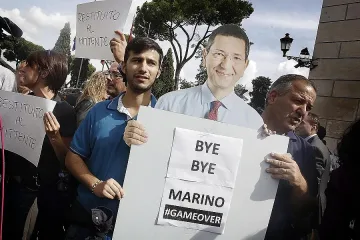 Кметът на Рим подаде оставка заради корупционен скандал 