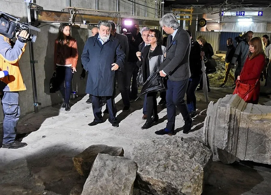 Рашидов показа Ларгото на Клаудия Кардинале, разказа й за Левски