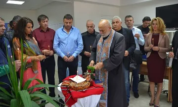 С водосвет откриха щаба на Атанас Камбитов