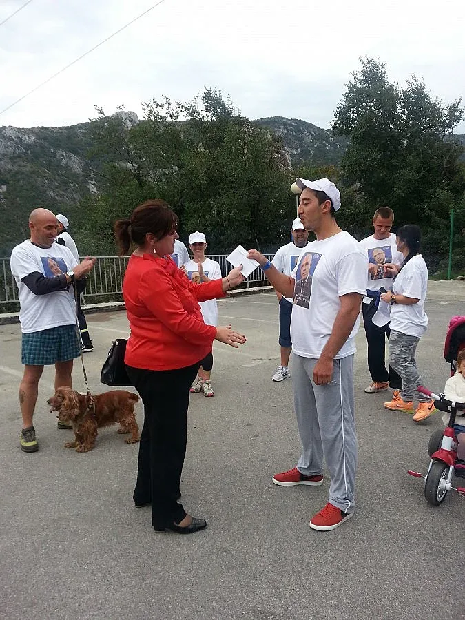 Силвия Хубенова се включи в спортната инициатива "Ходенето е здраве"