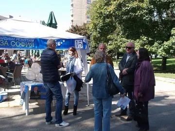 Терзиев и Главчев разговаряха с граждани