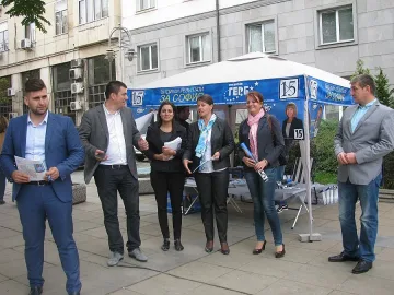 Евродепутатът Андрей Новаков участва в открита приемна на Савина Савова